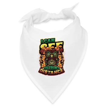 Ich Kann Dich Aus Der Ferne Sehen Taro-karten - Bandana - Weiß - Vorne