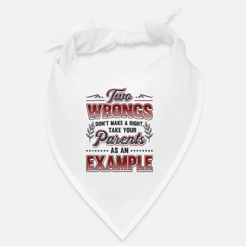 Two injustices do not make a right. Bandana