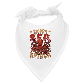 Floppy Sea Spider Octopus - Bandana - Weiß - Vorne