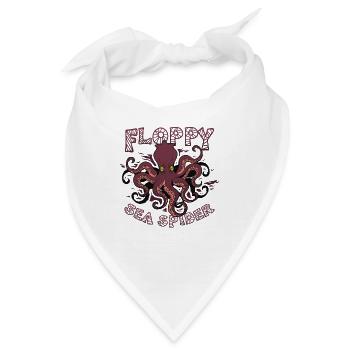 Floppy Sea Spider Octopus - Bandana - Weiß - Vorne