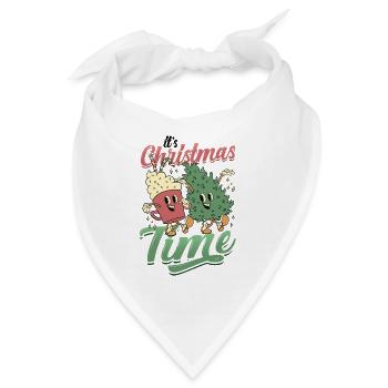 Es Ist Weihnachtszeit - Bandana - Weiß - Vorne