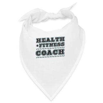 Persönlicher Gesundheits-fitness-trainer - Bandana - Weiß - Vorne