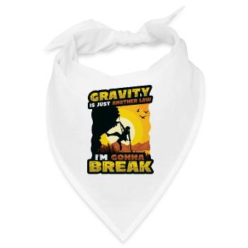 Anti-schwerkraft-bouldern, Felsklettern - Bandana - Weiß - Vorne