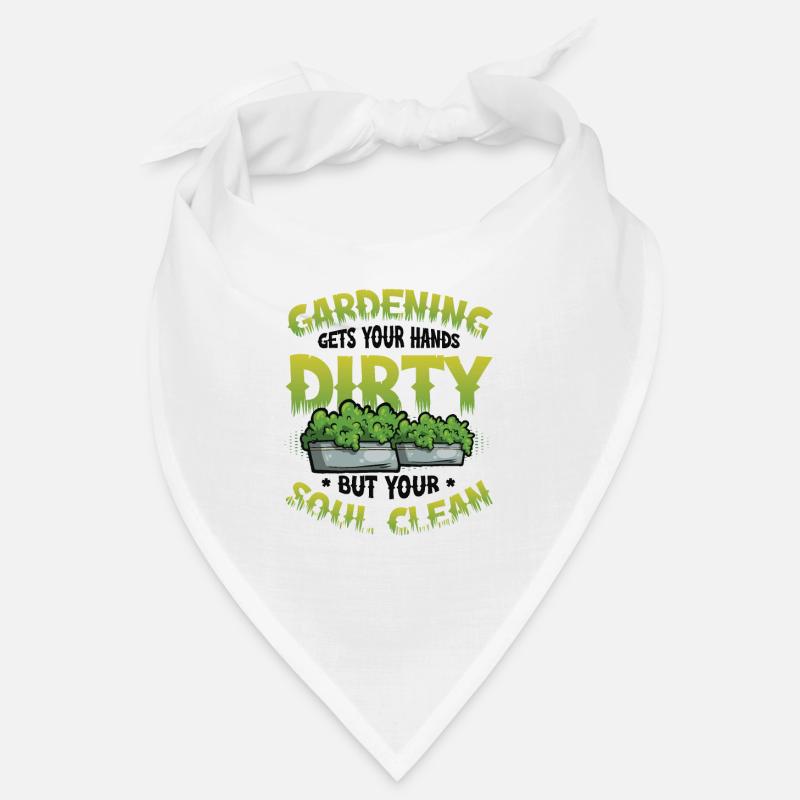 Le jardinage se salit les mains Bandana