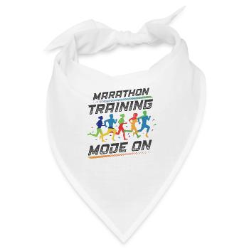 Marathon-Trainingsmodus, auf Marathon Runner - Bandana - Weiß - Vorne