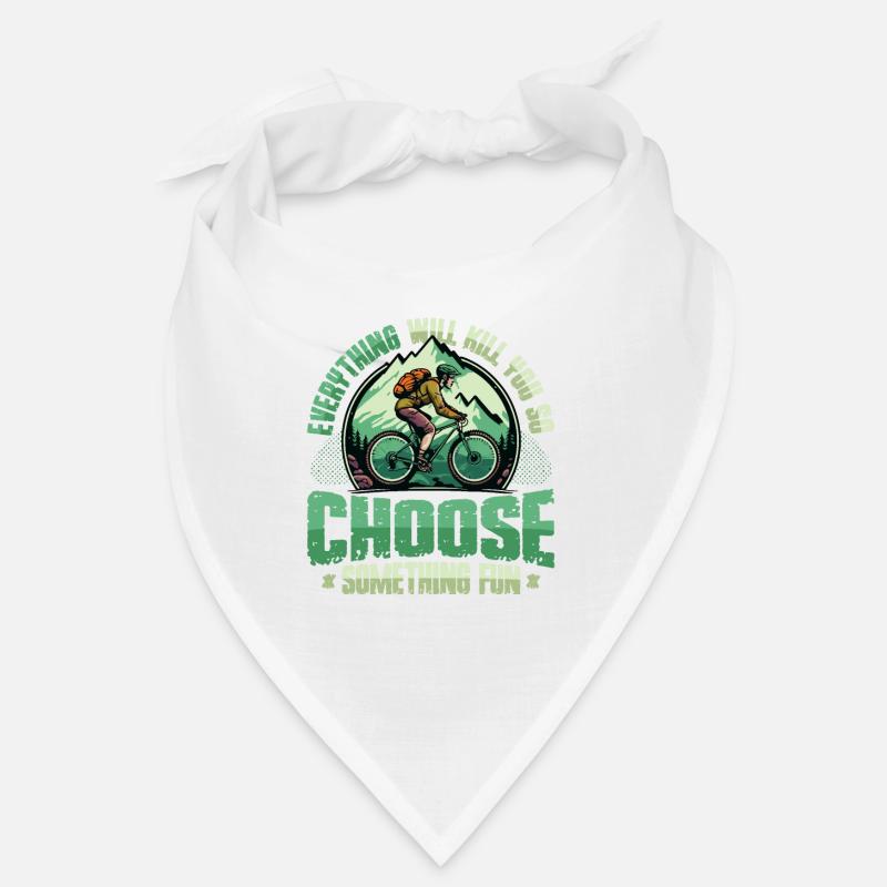 Course de descente, VTT, BMX Bandana
