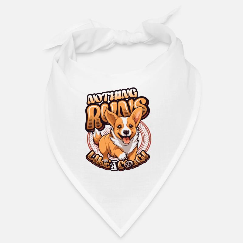 Nothing runs like a corgi Bandana