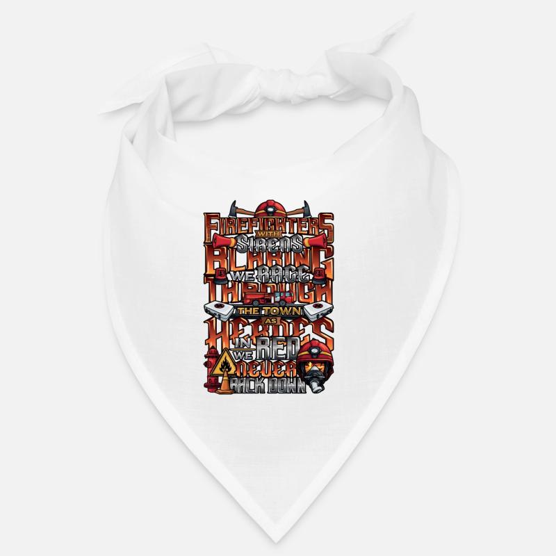 Feuerwehrmann Slogan, Freiwillige Feuerwehr Bandana
