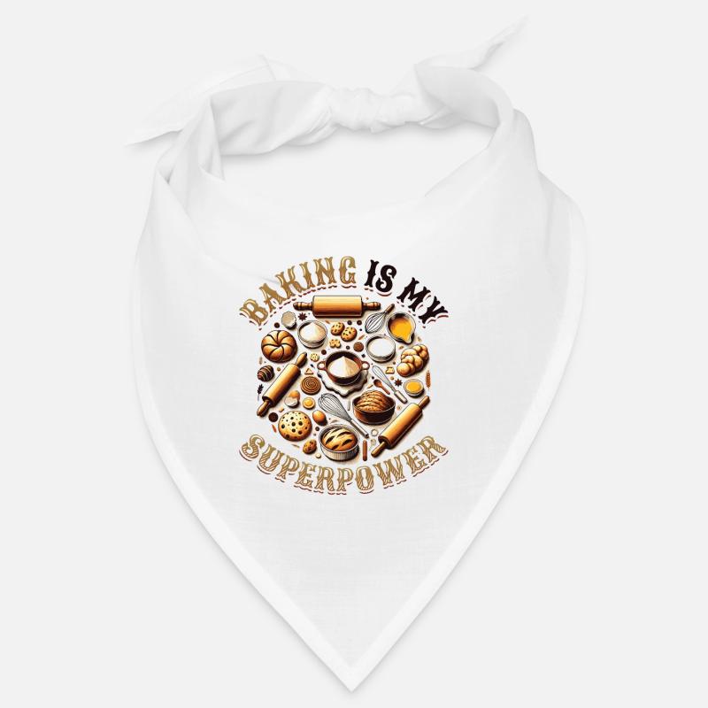 Baking Superpower Baker Dessert Confectioner Bandana