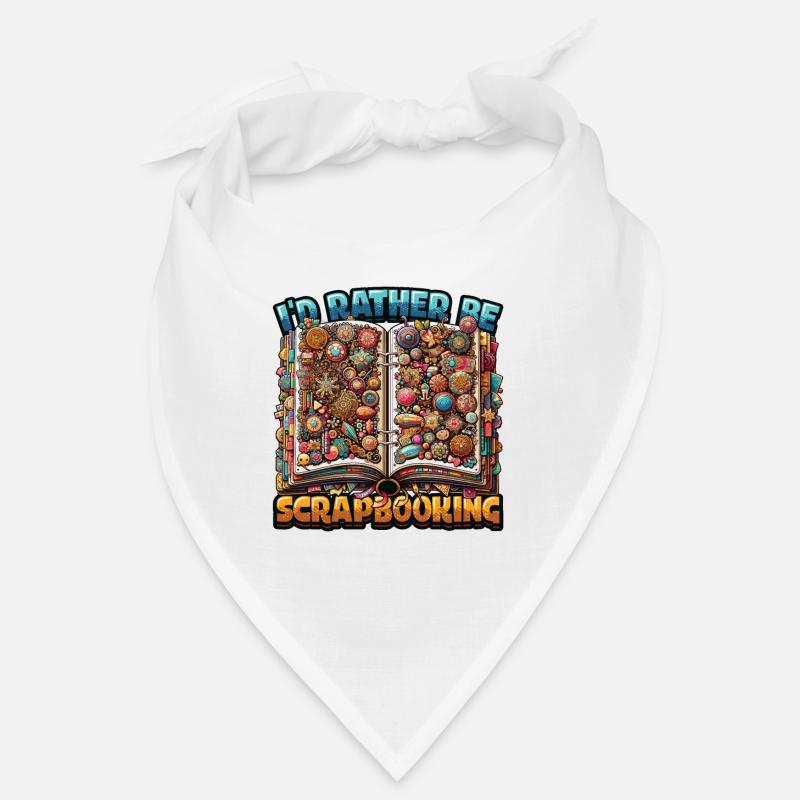 Mädchen Scrapbooking Enthusiast Scrapbook Bandana