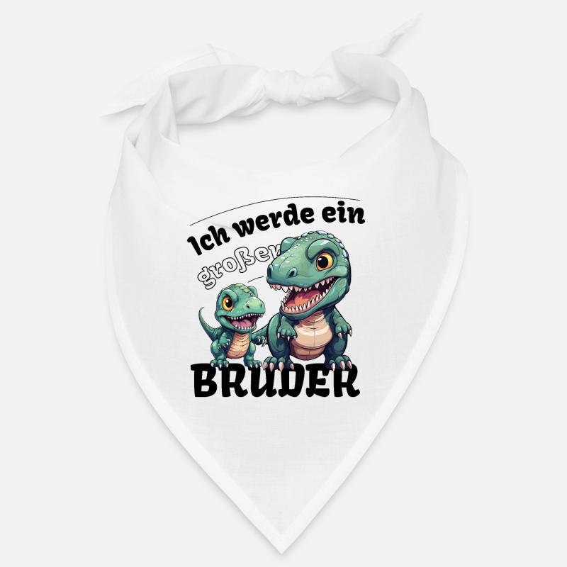 Nachwuchs Verkünden | Ich Werde Großer Bruder 2025 - Bandana - Weiß
