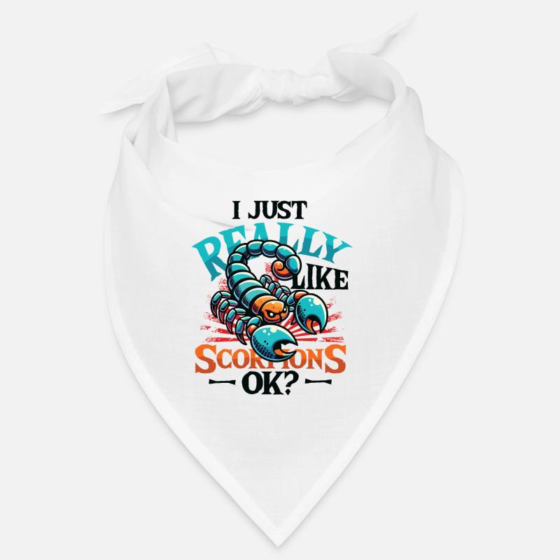 J’aime juste les scorpions Bandana