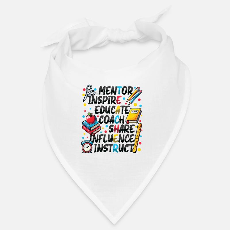 Mentor Inspirer Éduquer Entraîneur Enseignant Bandana