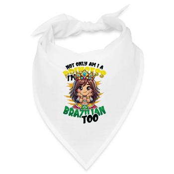 Mädchen Brazilianische Herkunft Brasilien - Bandana - Weiß - Vorne