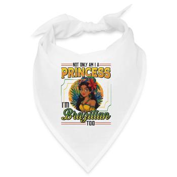 Mädchen Brazilianische Herkunft Brasilien - Bandana - Weiß - Vorne