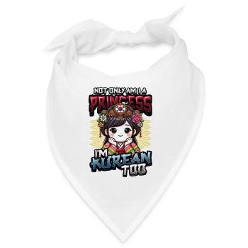 Mädchen Koreanische Herkunft Südkorea - Bandana - Weiß - Vorne