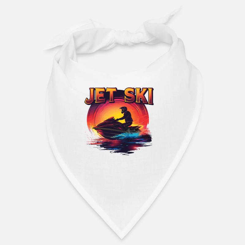 Jet Ski Abenteuer Retro Sommer Bandana