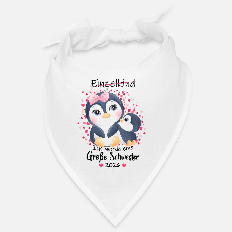 Nachwuchs Verkünden Ich Werde Große Schwester 2026 Bandana