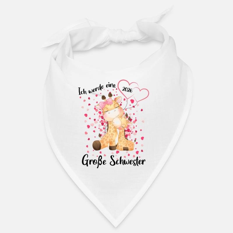 Nachwuchs Verkünden Ich Werde Große Schwester 2026 Bandana