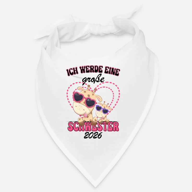 Nachwuchs Verkünden Ich Werde Große Schwester 2026 Bandana