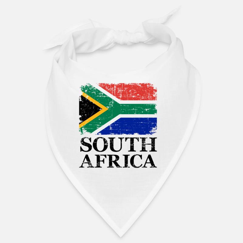 Südafrika - Bandana - Weiß