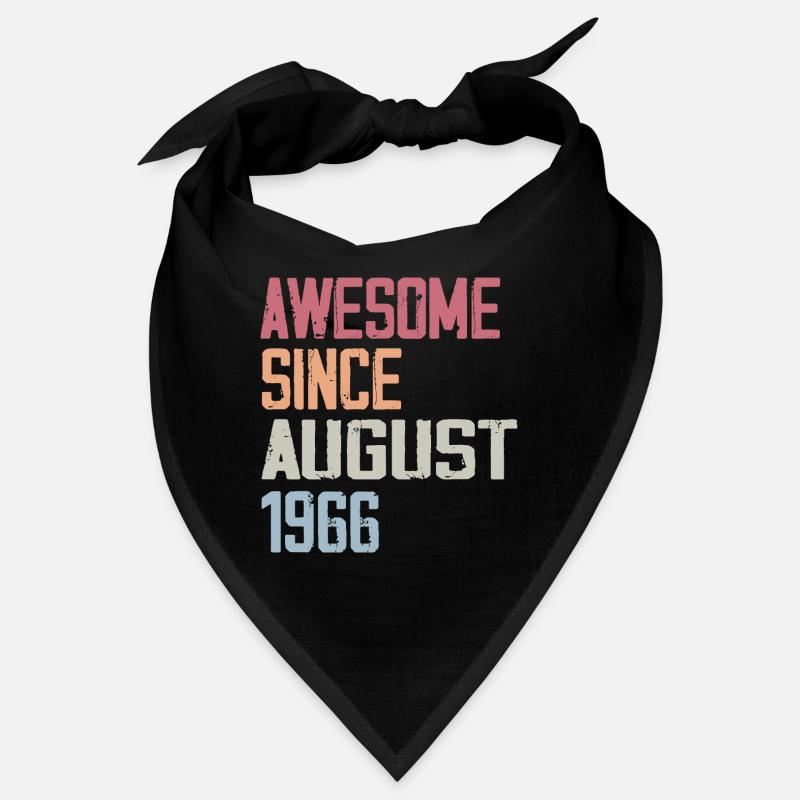 1966 August - August 1966 Birthday Gift Bandana