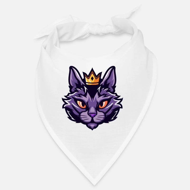 Cat Symbol Crown Bandana