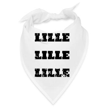 LILLE frankreich - Bandana - Weiß - Vorne