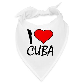 Cuba - Bandana - Weiß - Vorne