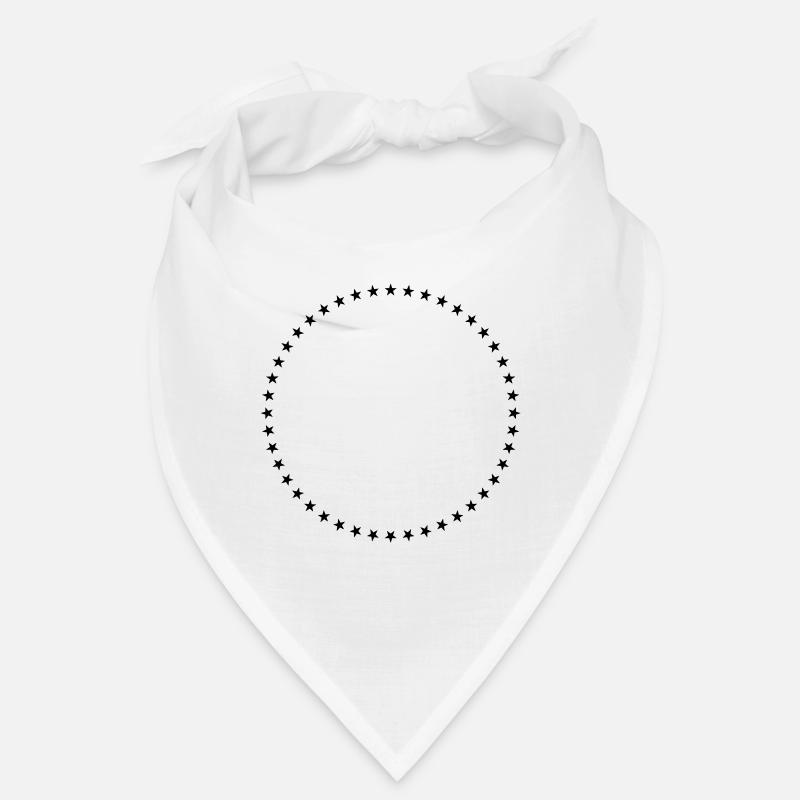 Star Circle Geometry Bandana