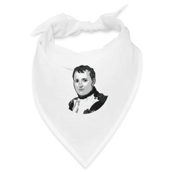 Napoléon Bonaparte - Bandana - Weiß - Vorne