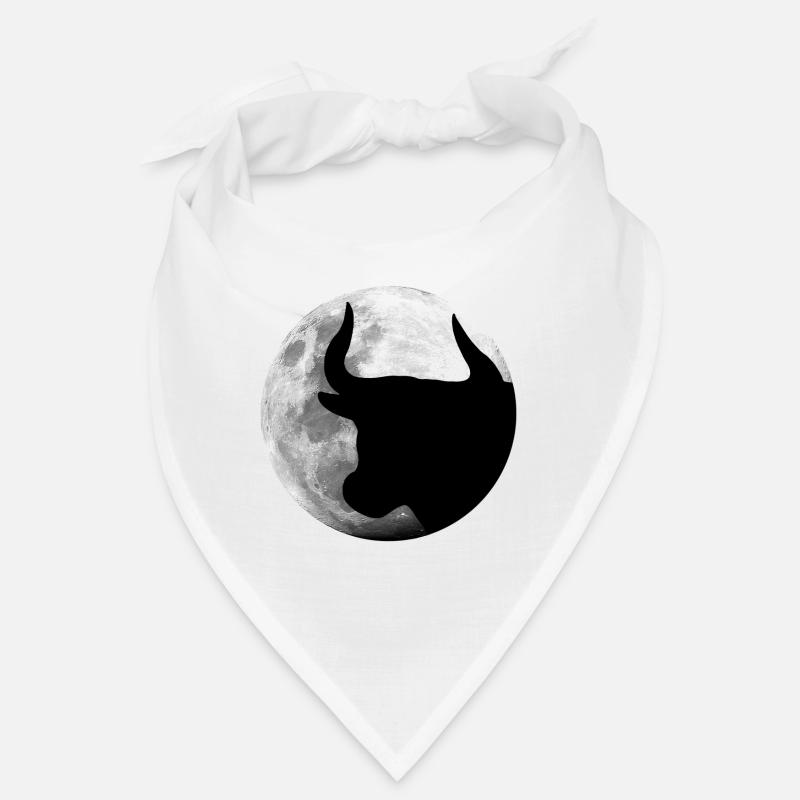 Taurus in the full moon Bandana
