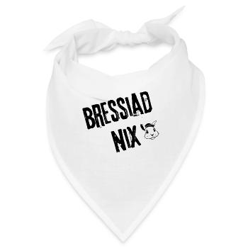 BressiadNix_Style | Redewendung - Bandana - Weiß - Vorne