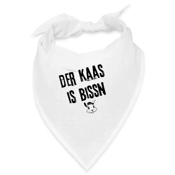 KaasIsBissn_BayerischerDurchblick | Redewendung - Bandana - Weiß - Vorne