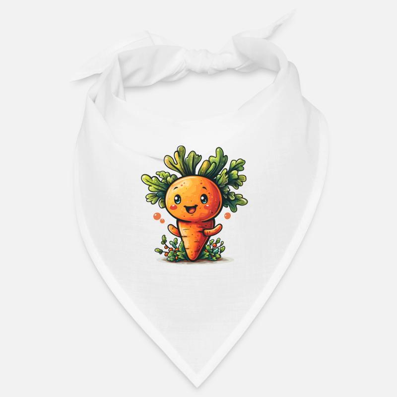Carrot happy comic style Bandana