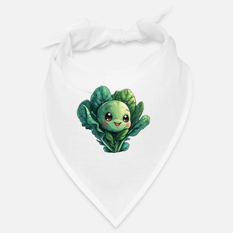 Cabbage happy comic style Bandana