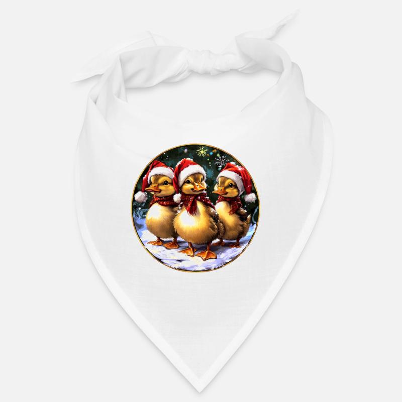 Entchen Weihnachtsmann Bandana
