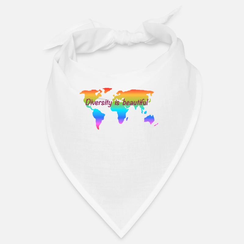 Diversity is beautiful. Equal rights for all. Bandana
