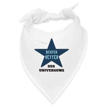 Bester Vetter Cousin Bestes Vettern Beste Cousins - Bandana - Weiß - Vorne