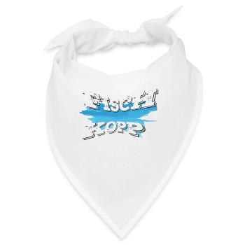 Fischkopp 4 - Bandana - Weiß - Vorne