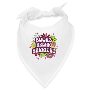 Retro-Satz-Lern-Leselehrer - Bandana - Weiß - Vorne
