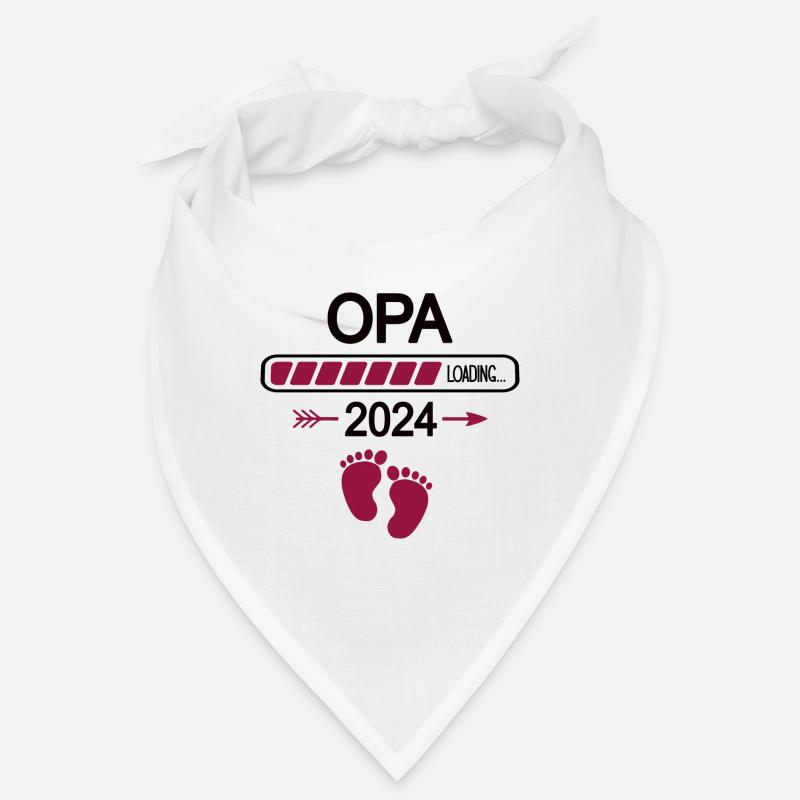 Opa Loading 2024 Ich Werde Opi Großvater Werden Bandana