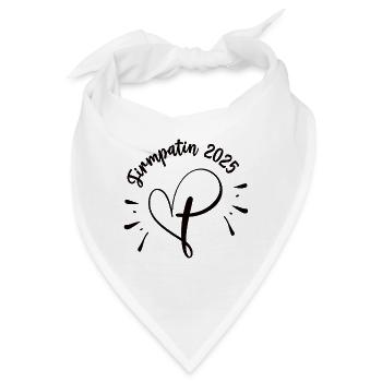 Firmpatin Firmung 2025 Patin Patentante Tante - Bandana - Weiß - Vorne