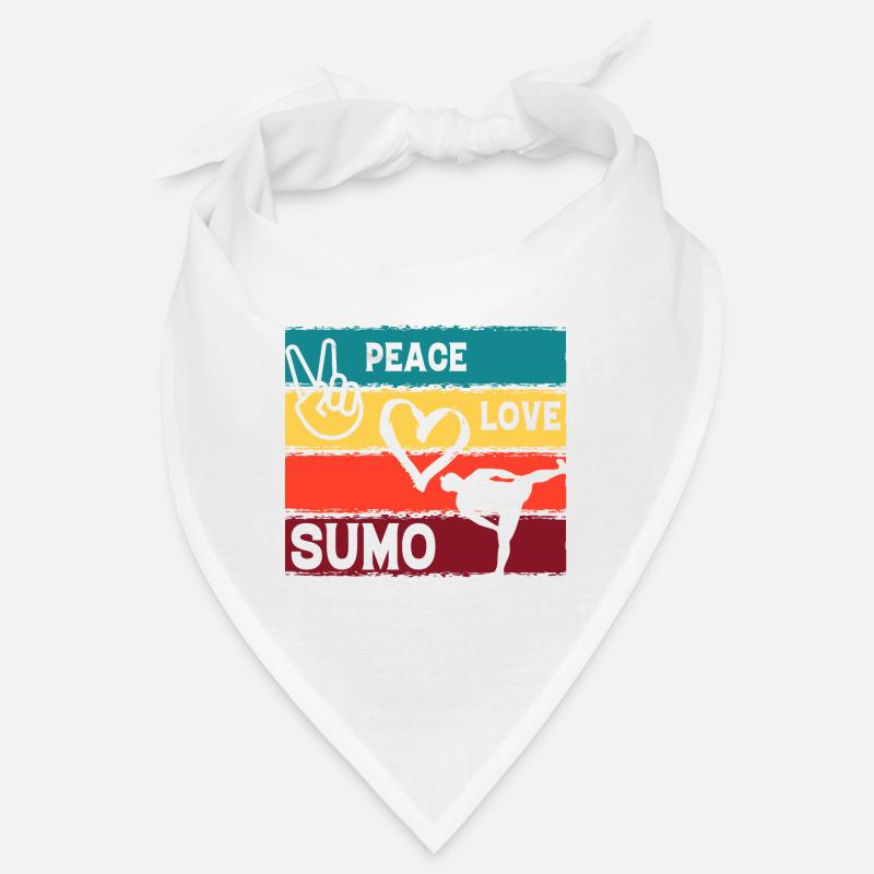 Frieden Liebe Sumo Bandana