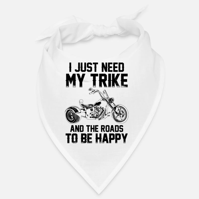 Trike - Bandana - Weiß