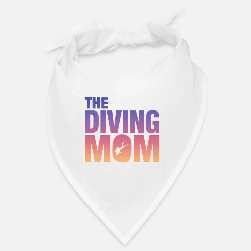 The Diving Mom, Spruch Tauchen Bandana