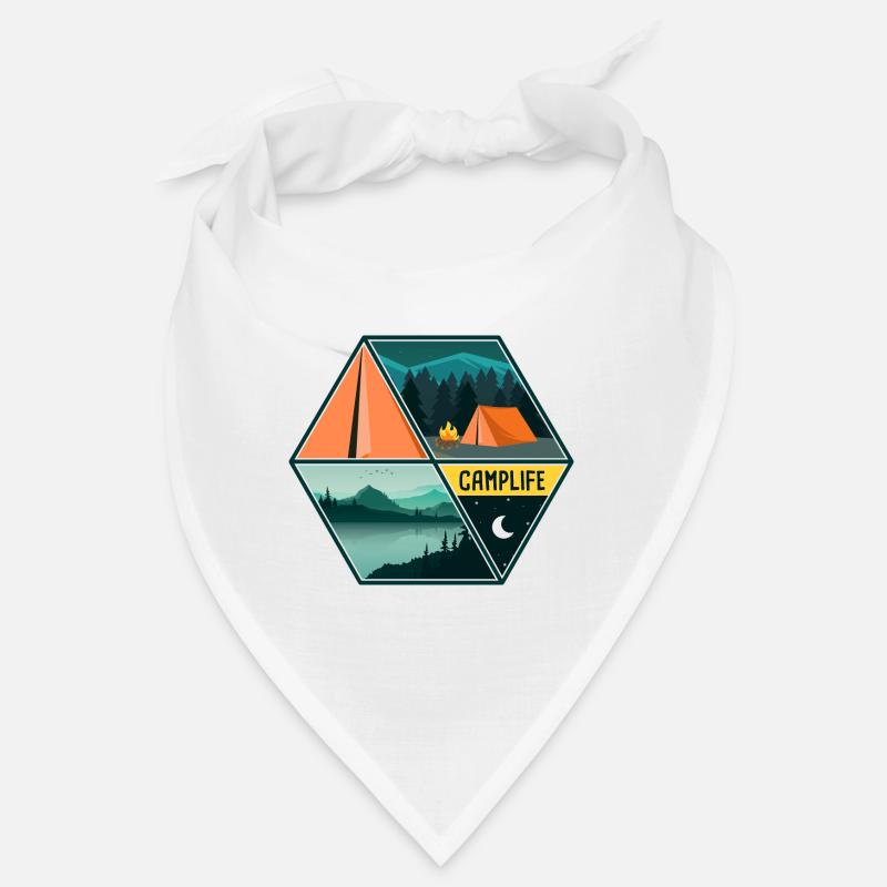 Camping Camper Outdoor Tent Bandana