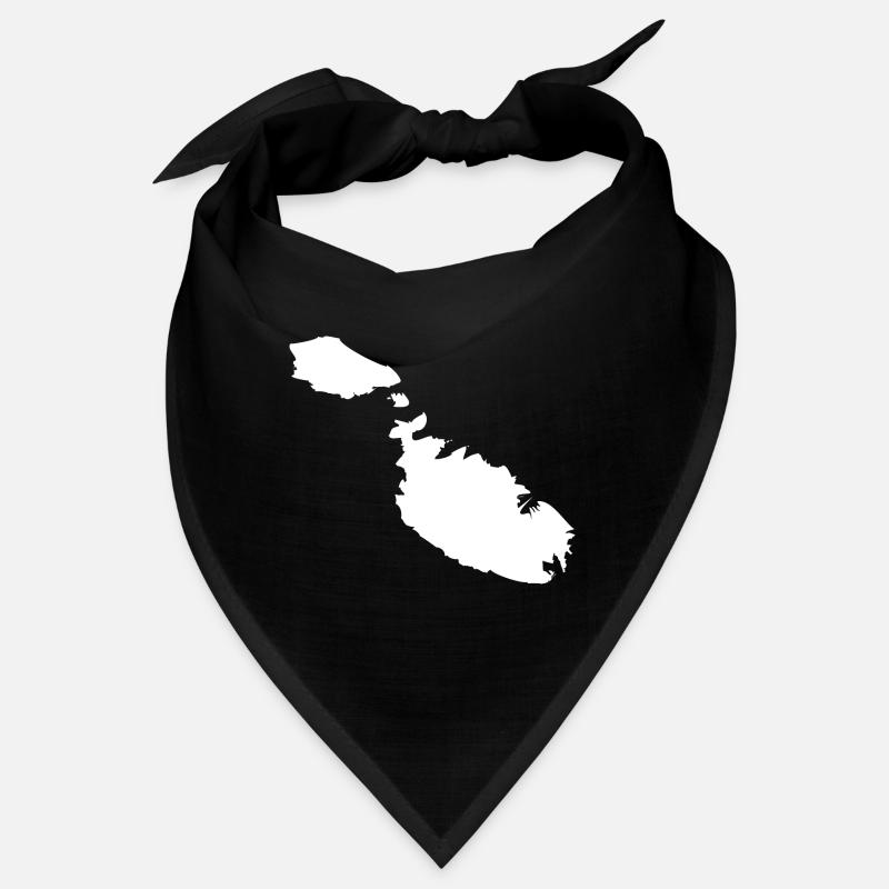 Malta map flag Bandana