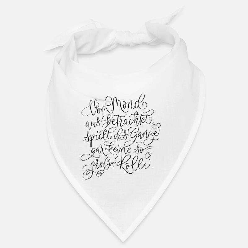 Vu de la lune Bandana