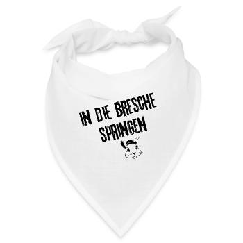 Breschenfüller Designs | Redewendung - Bandana - Weiß - Vorne